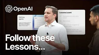 OpenAI for VP's of AI + Advice for Building Agents