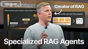 RAG Agents in Prod: 10 Lessons We Learned — Douwe Kiela, creator of RAG