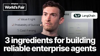 3 ingredients for building reliable enterprise agents - Harrison Chase, LangChain/LangGraph