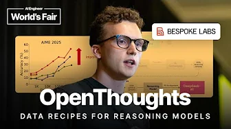 OpenThoughts: Data Recipes for Reasoning Models — Ryan Marten, Bespoke Labs