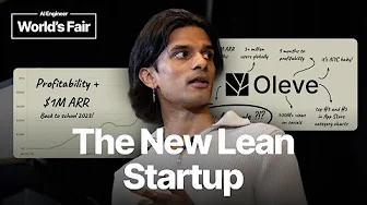 The New Lean Startup — Sid Bendre, Oleve