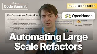 Automating Large Scale Refactors with Parallel Agents - Robert Brennan, AllHands
