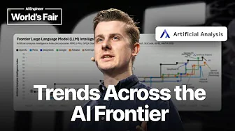 Trends Across the AI Frontier — George Cameron, ArtificialAnalysis.ai