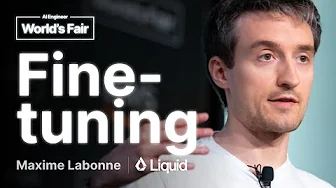 Everything you need to know about Fine-tuning and Merging LLMs: Maxime Labonne