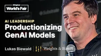 Productionizing GenAI Models – Lessons from the world's best AI teams: Lukas Biewald