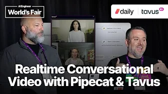 Realtime Conversational Video with Pipecat and Tavus — Chad Bailey and Brian Johnson, Daily & Tavus