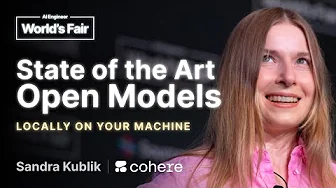 Building State of the Art Open Weights Tool Use: The Command R Family: Sandra Kublik