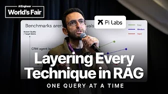 Layering every technique in RAG, one query at a time - David Karam, Pi Labs (fmr. Google Search)