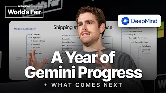 A year of Gemini progress + what comes next — Logan Kilpatrick, Google DeepMind