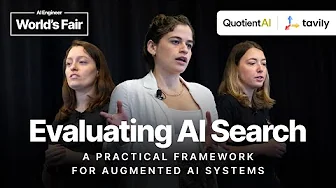 Evaluating AI Search: A Practical Framework for Augmented AI Systems — Quotient AI + Tavily