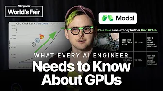 What every AI engineer needs to know about GPUs — Charles Frye, Modal