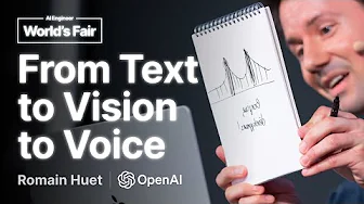From Text to Vision to Voice Exploring Multimodality with Open AI: Romain Huet