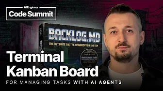 Backlog.md: Terminal Kanban Board for Managing Tasks with AI Agents — Alex Gavrilescu, Funstage